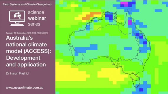 Australia’s national climate model (ACCESS)