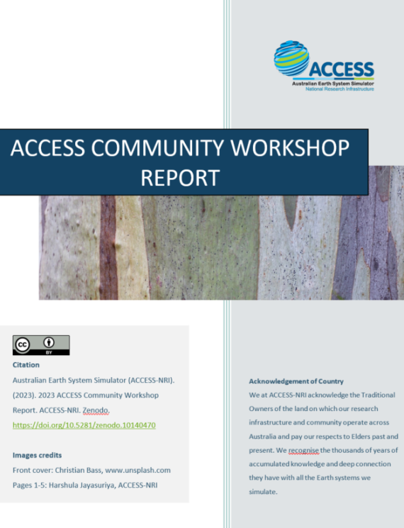 2023 ACCESS Community Workshop Report