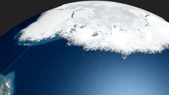 A visual expedition to Antarctica’s past and a clue to its future