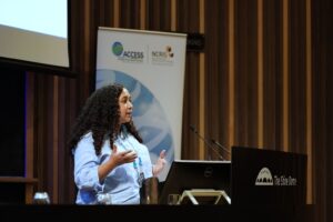 Dr Chermelle Engel at the ACCESS Workshop 2024